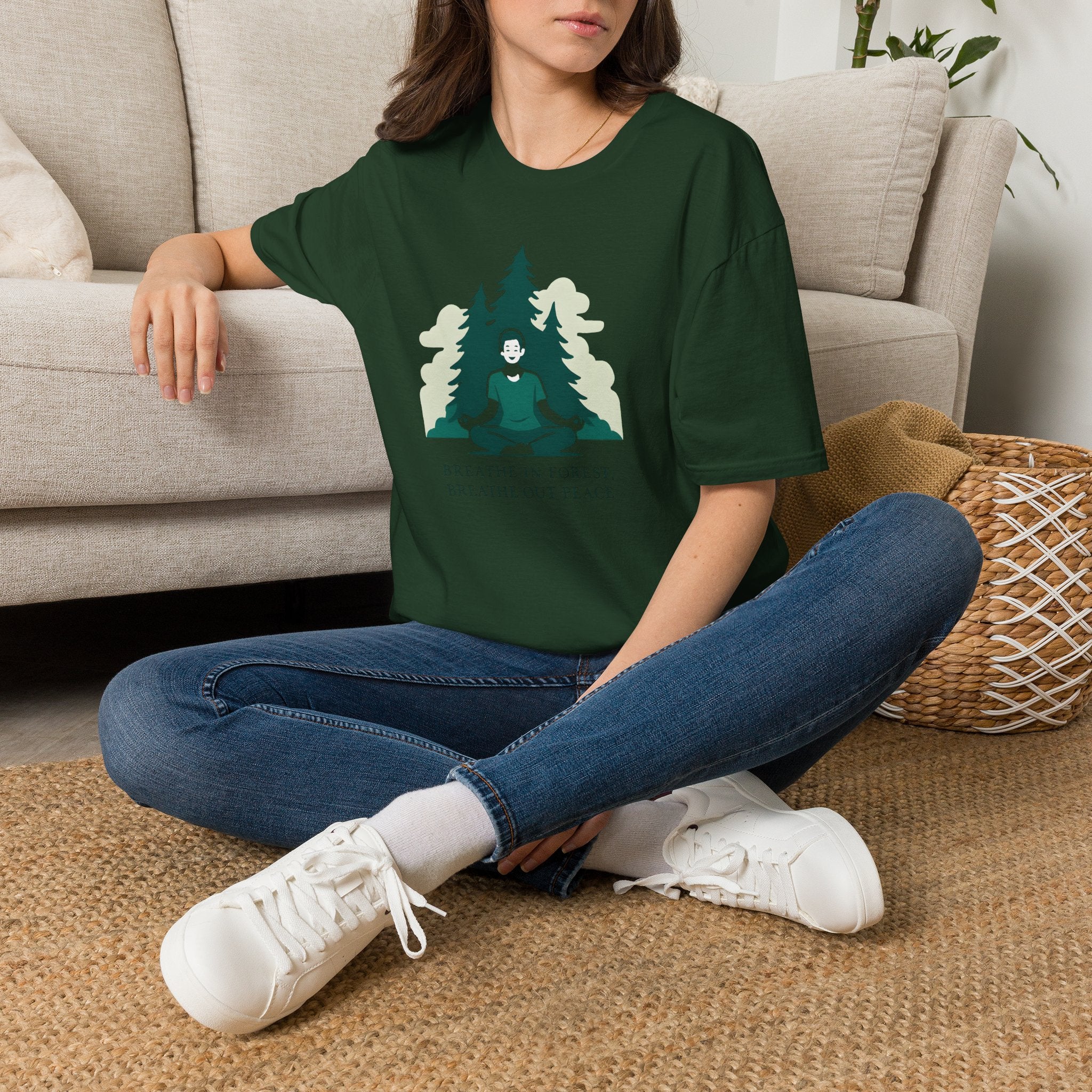 Forest Meditation for Peace T-Shirt