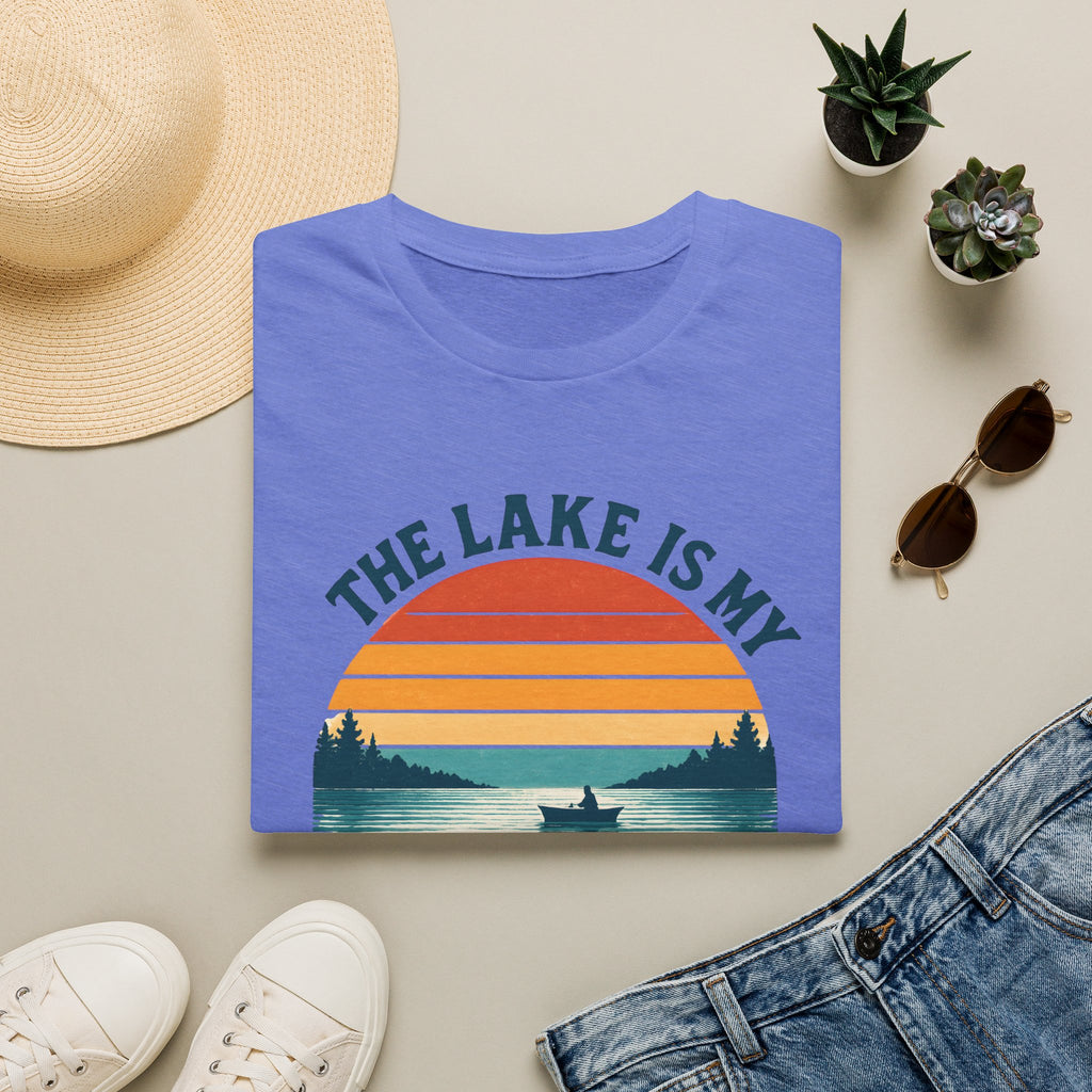 Lake Sunset Happy Place T-Shirt