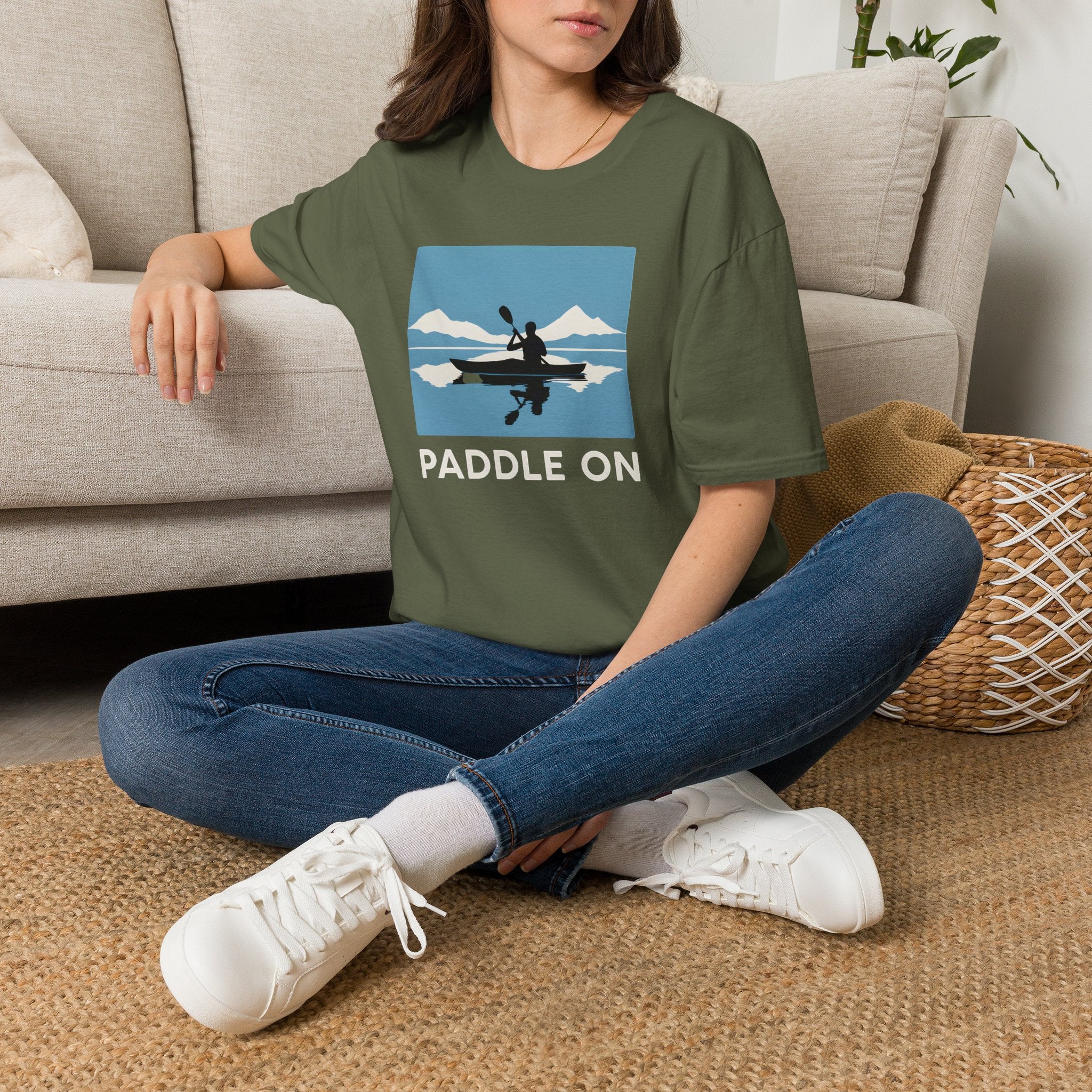 Kayaking on calm water T-Shirt