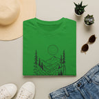 Moonlit Mountain Landscape T-Shirt