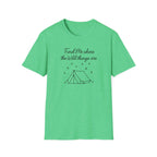 Cursive Chalkboard Writing T-Shirt