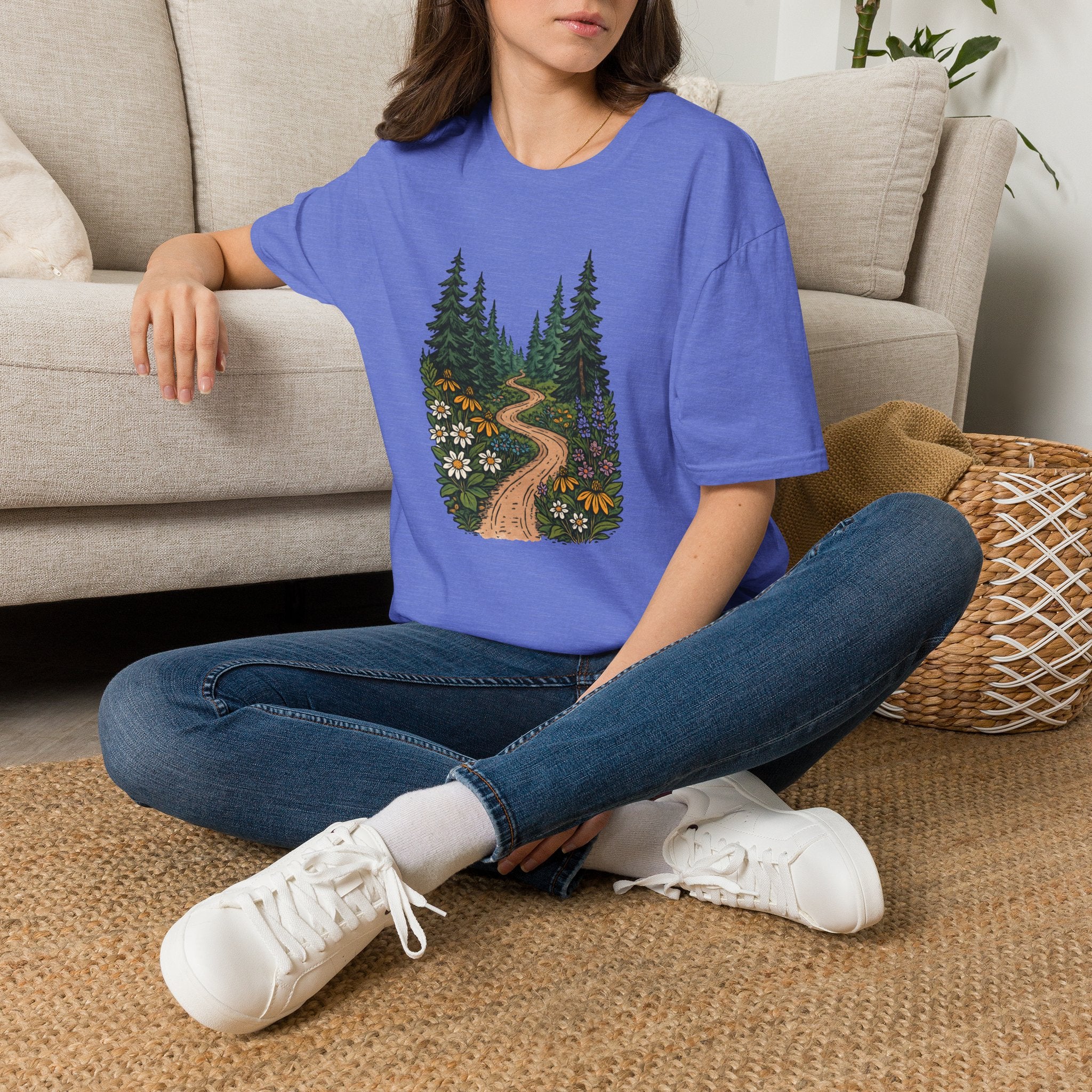 Winding Forest Path T-Shirt