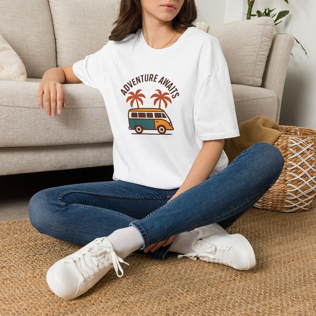 Adventure Awaits Van T-Shirt