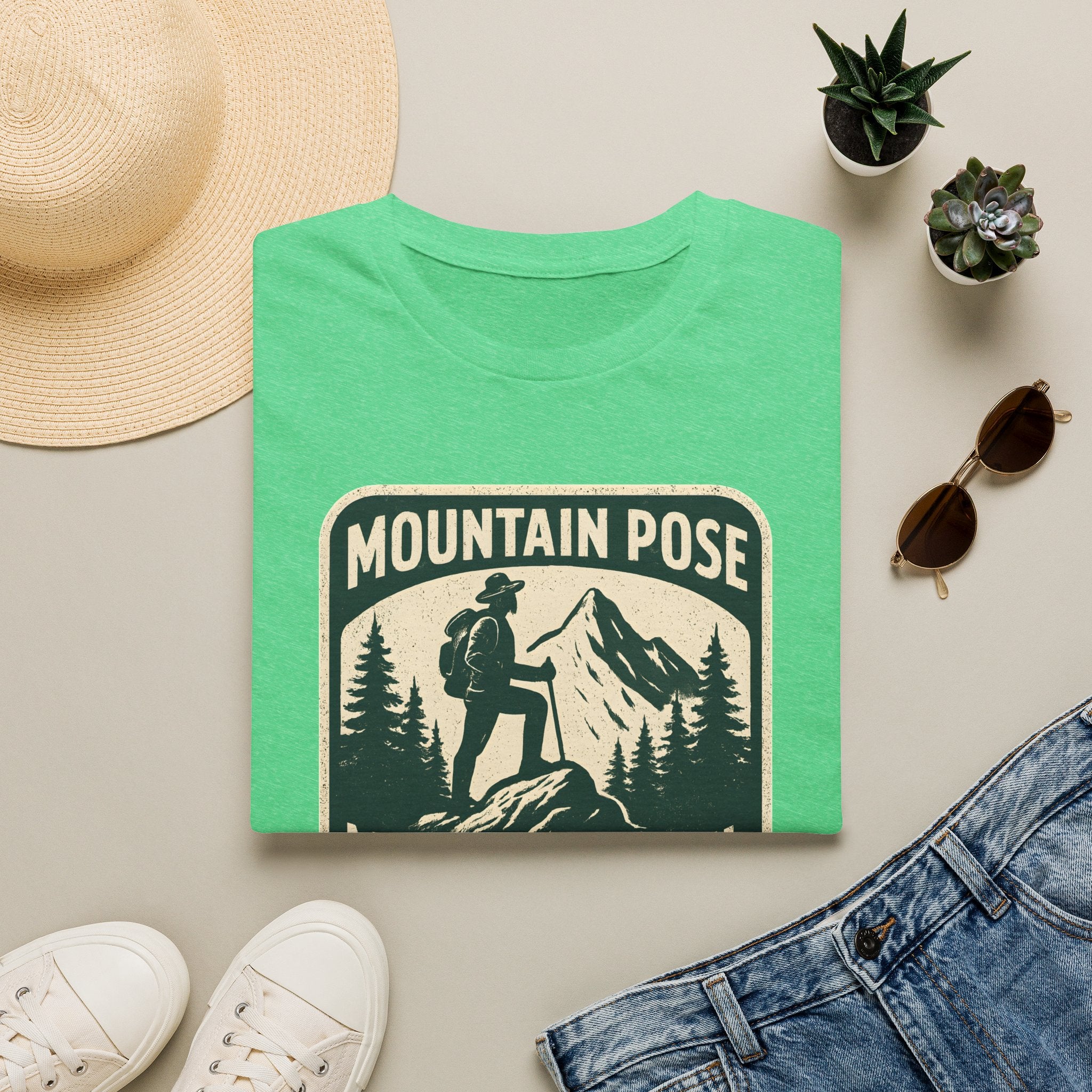 Mountain Hiker Silhouette T-Shirt