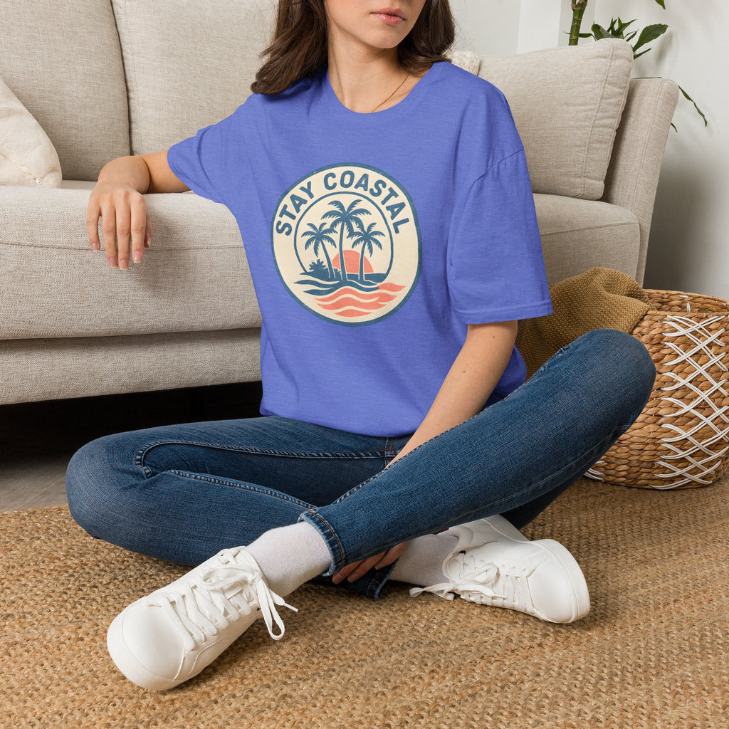 Tropical Island Sunset T-Shirt