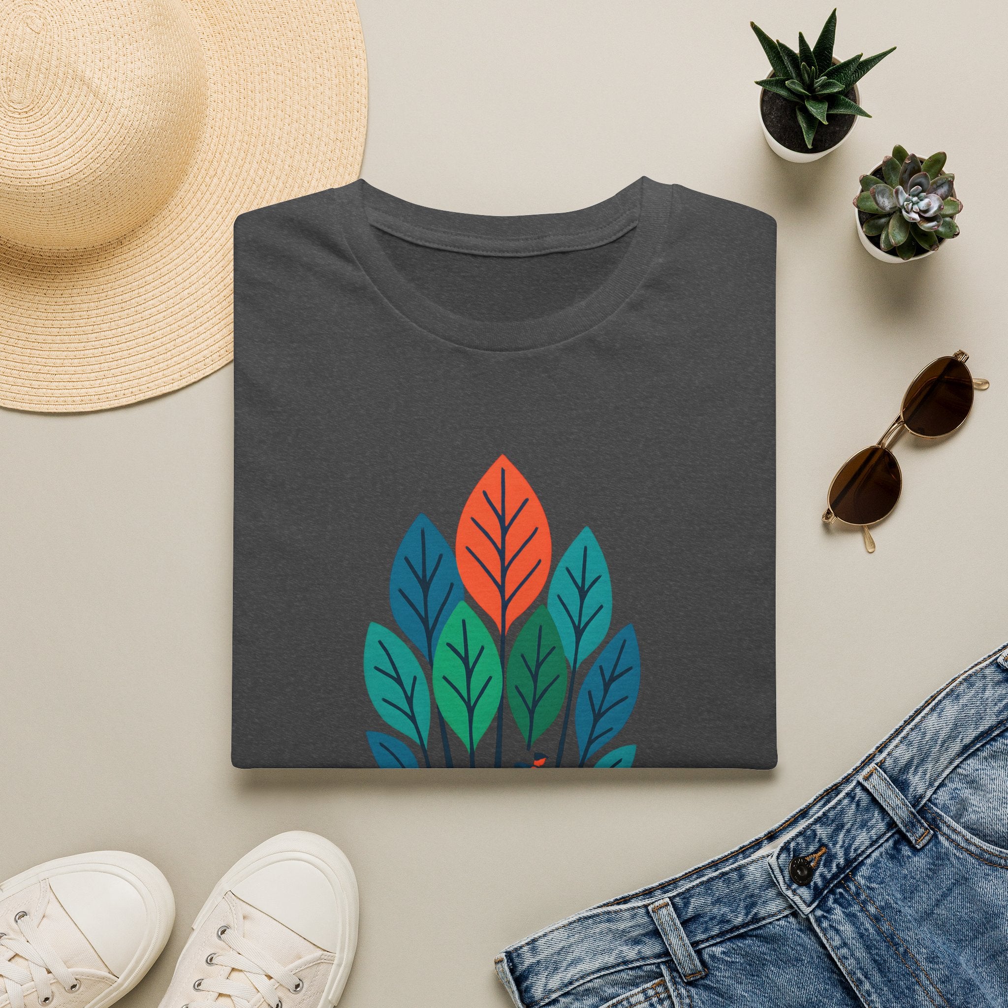 Hiker in Leaves T-Shirt