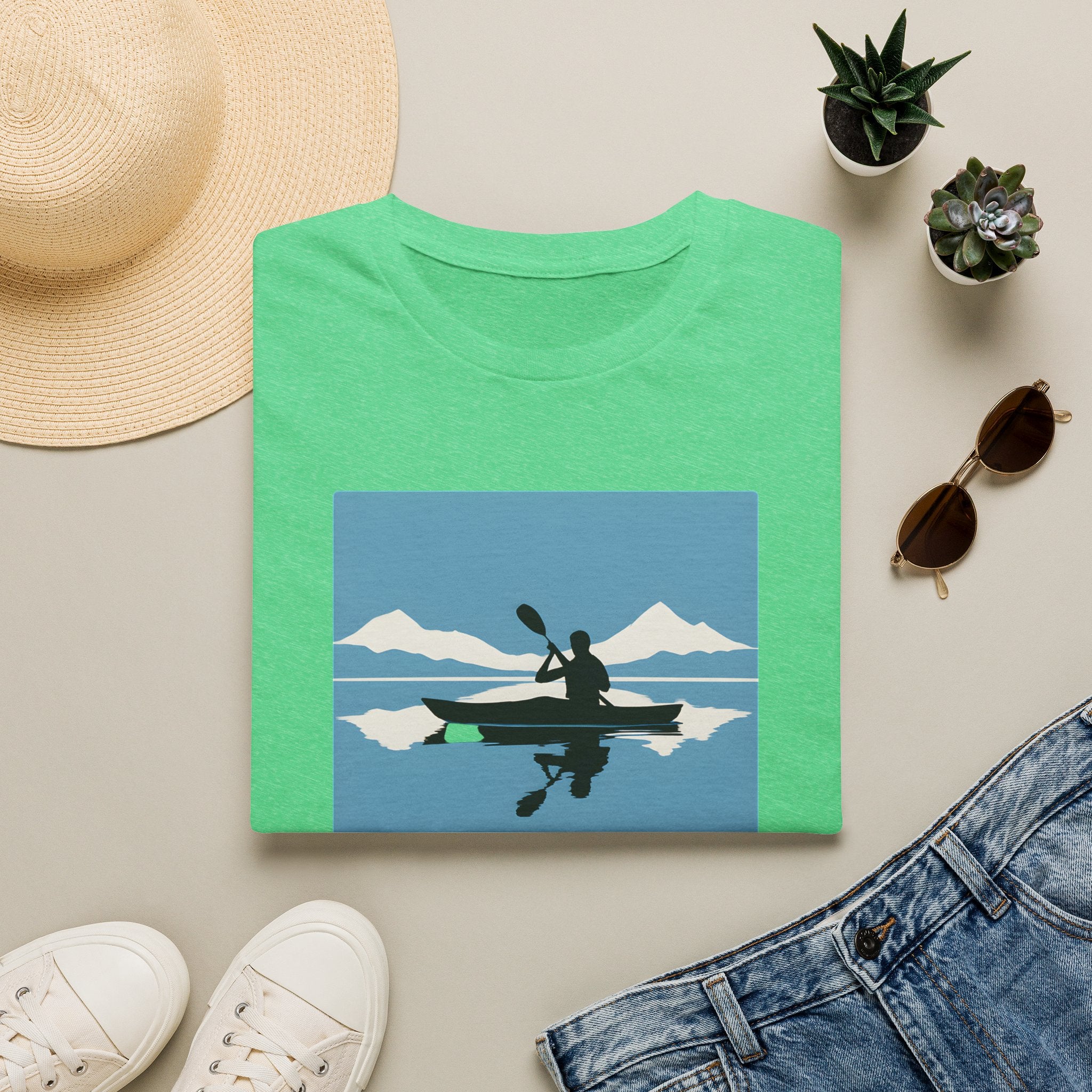 Kayaking on calm water T-Shirt