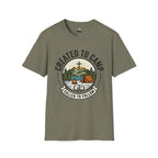 Created to Camp T-Shirt — Christian Camping Graphic Tee ("Called to Follow")