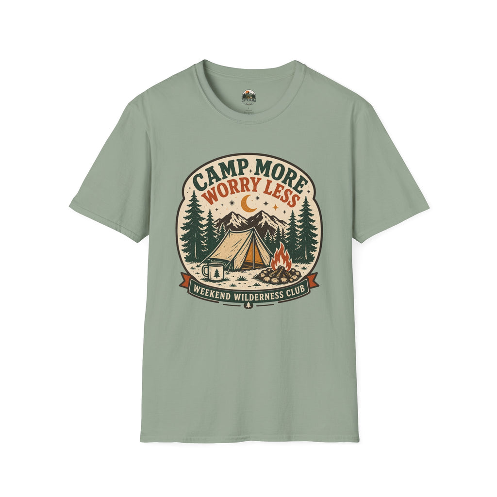 Camp More Worry Less T-Shirt