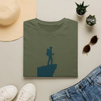 Hiker on Cliff T-Shirt