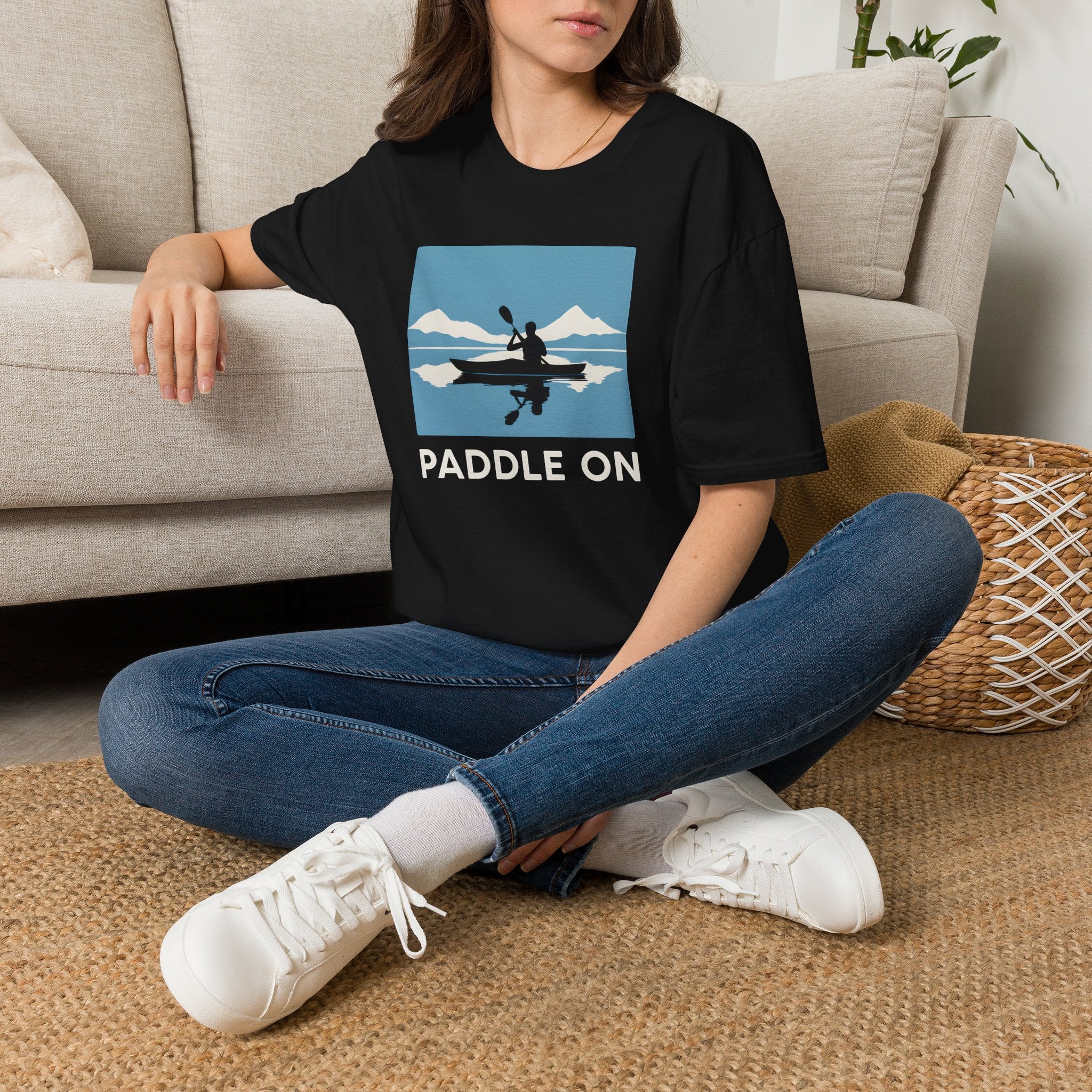 Kayaking on calm water T-Shirt