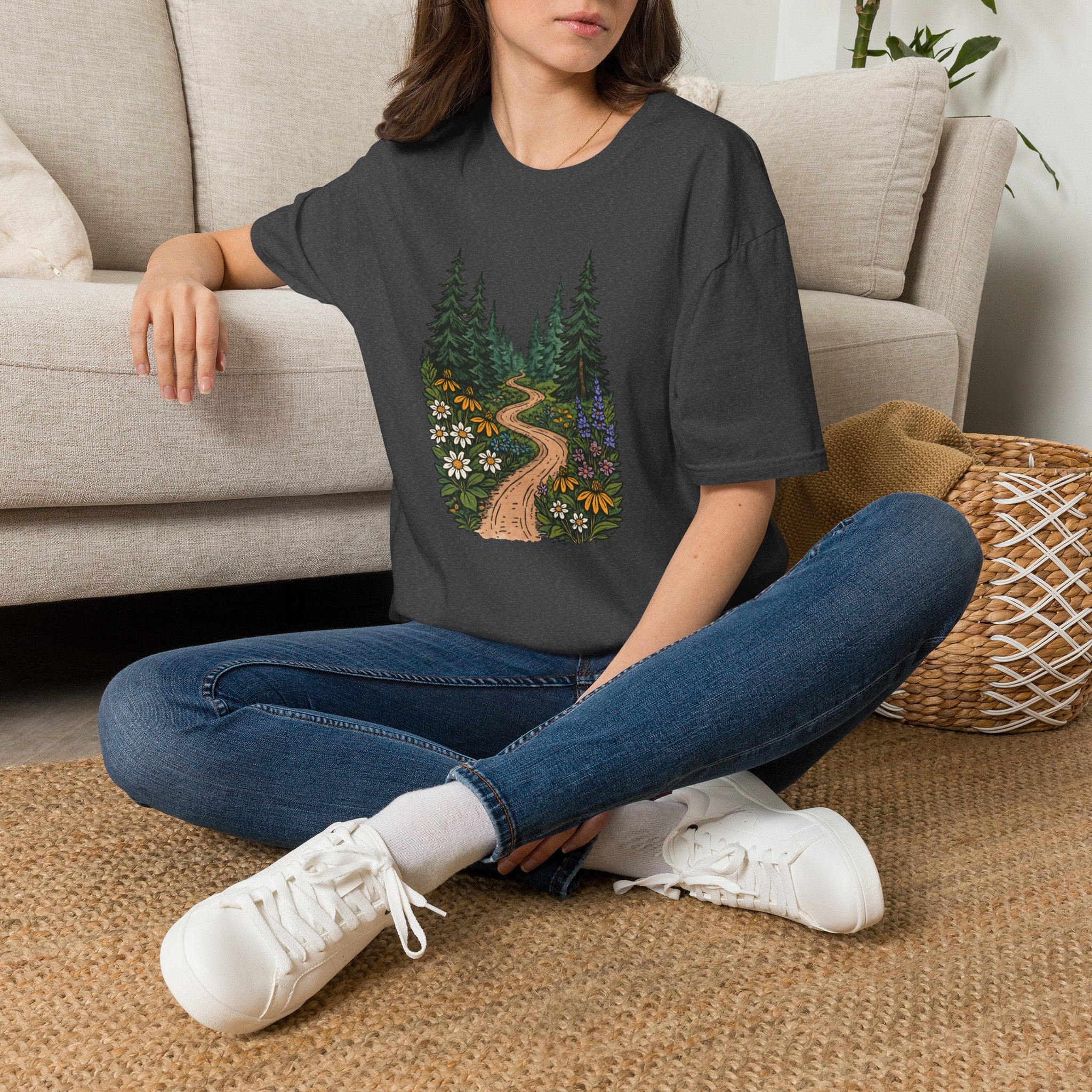 Winding Forest Path T-Shirt
