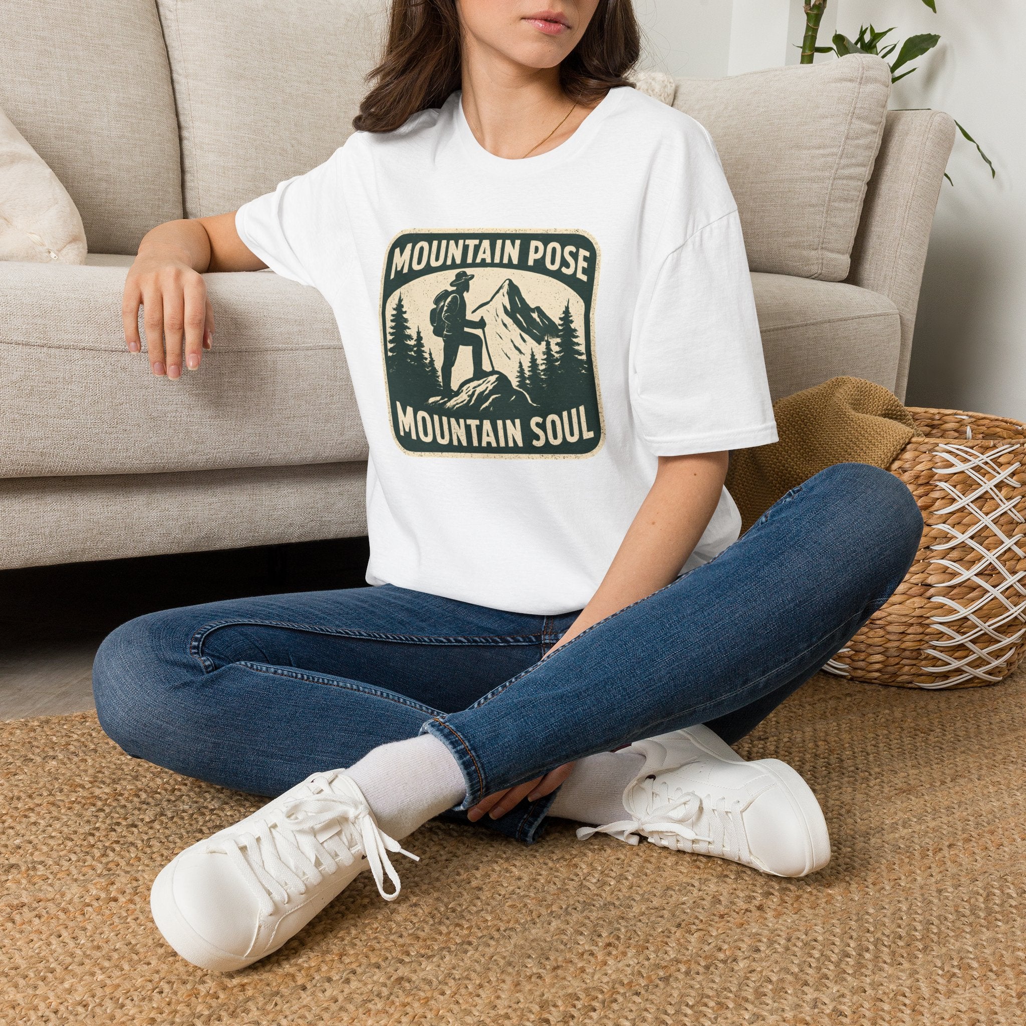 Mountain Hiker Silhouette T-Shirt