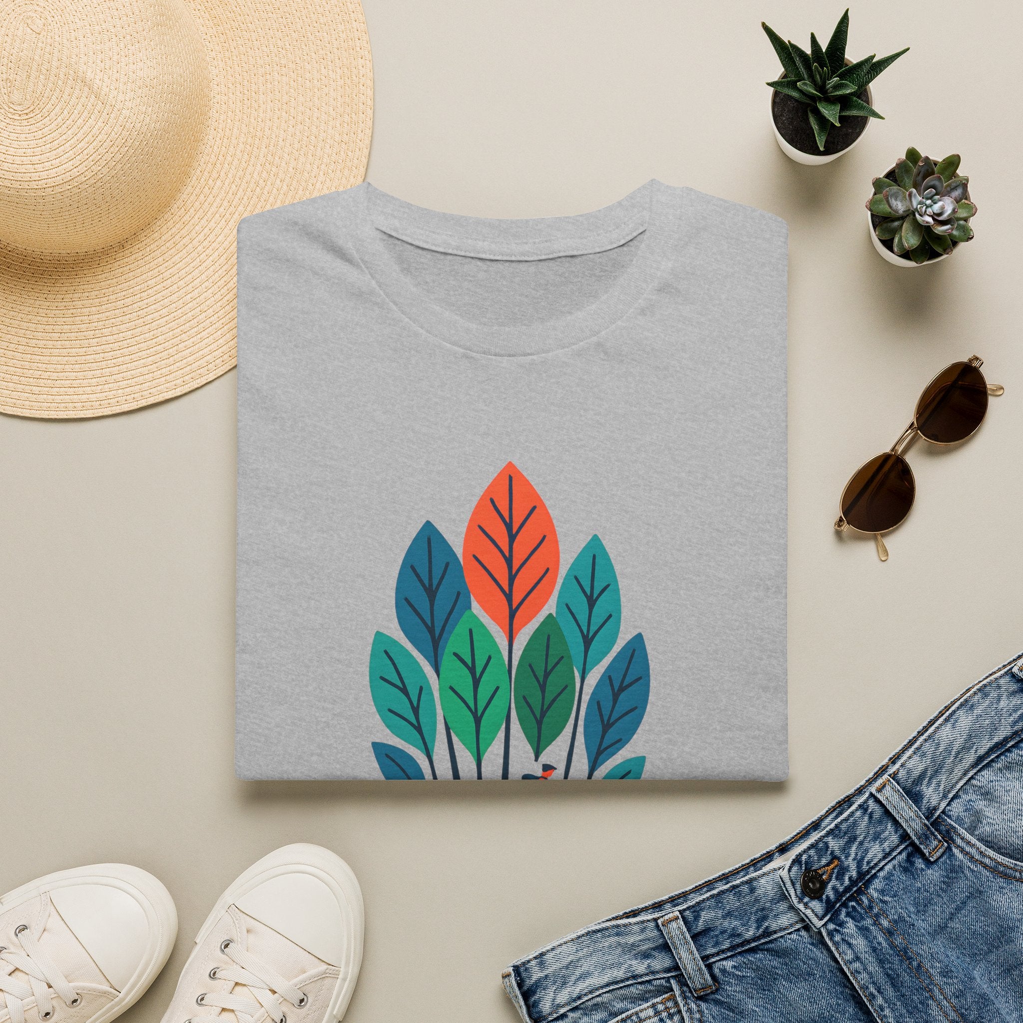 Hiker in Leaves T-Shirt