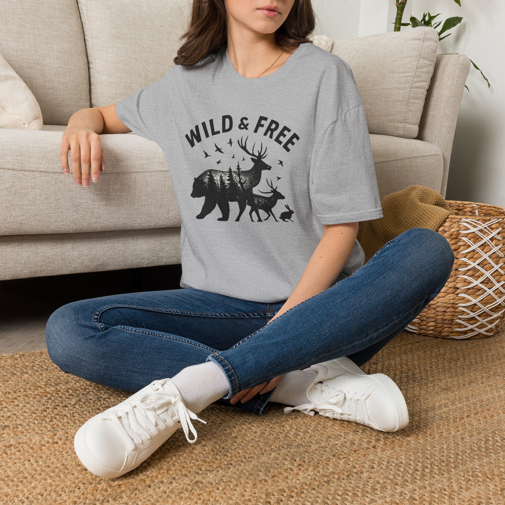 Wildlife in Forest T-Shirt