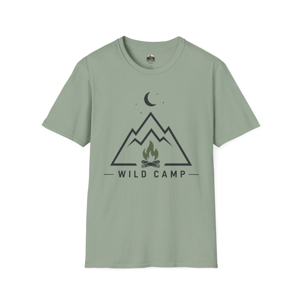 WILD CAMP Mountain Campfire T-Shirt