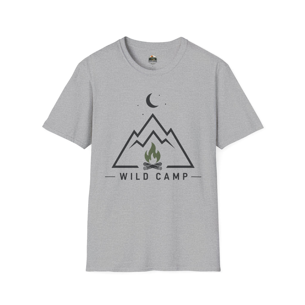 WILD CAMP Mountain Campfire T-Shirt
