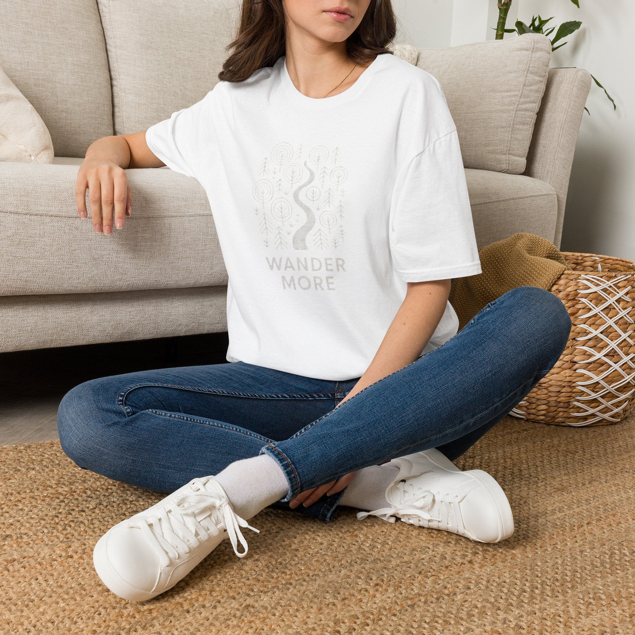 Winding Path Through Forest T-Shirt