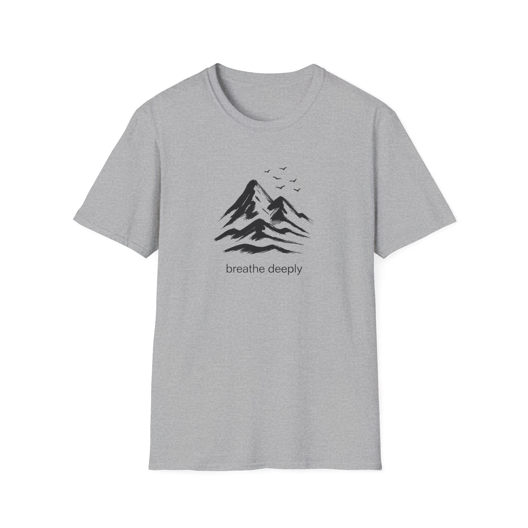 Mountains and birds T-Shirt