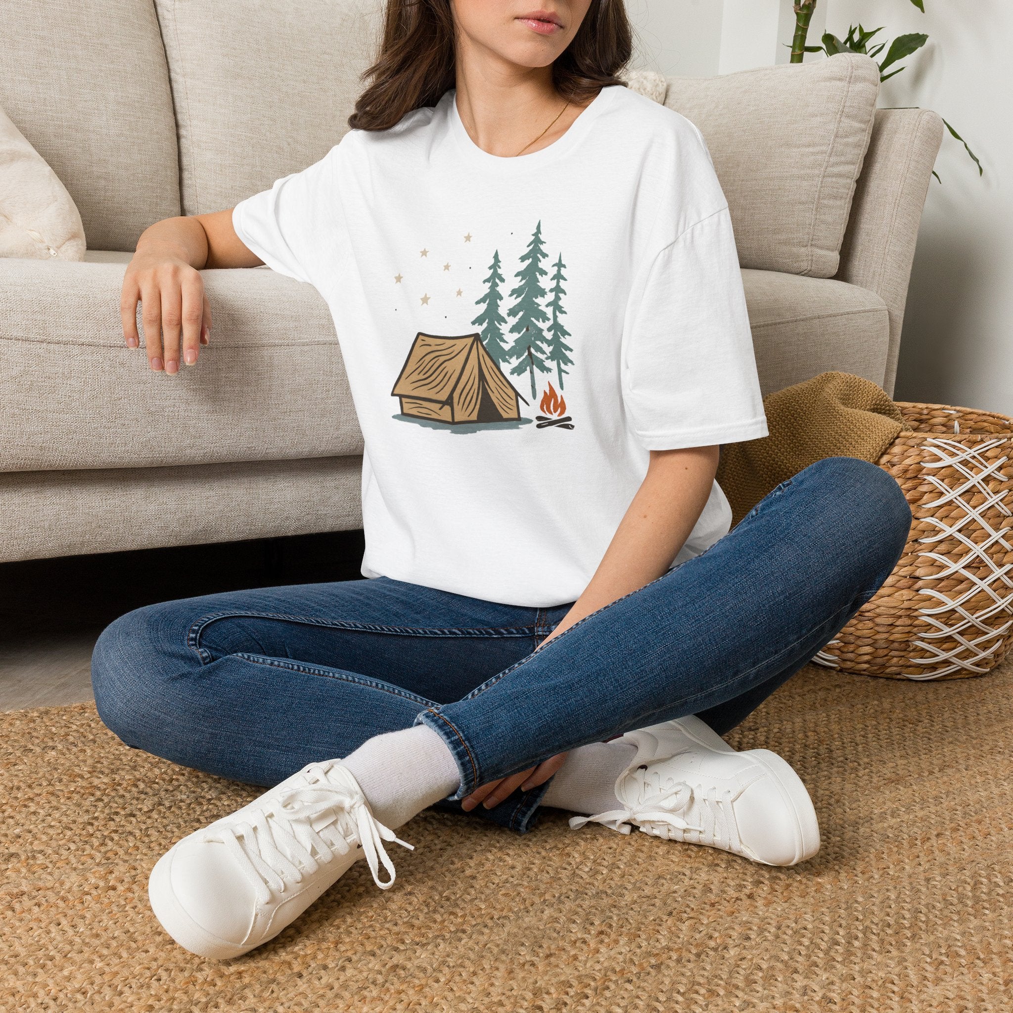 Camping under stars T-Shirt
