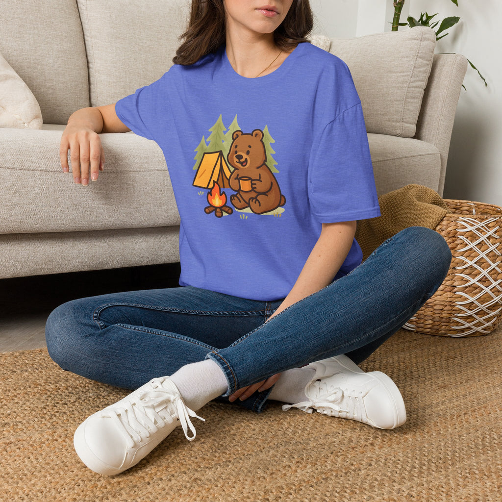 Bear at Campfire T-Shirt