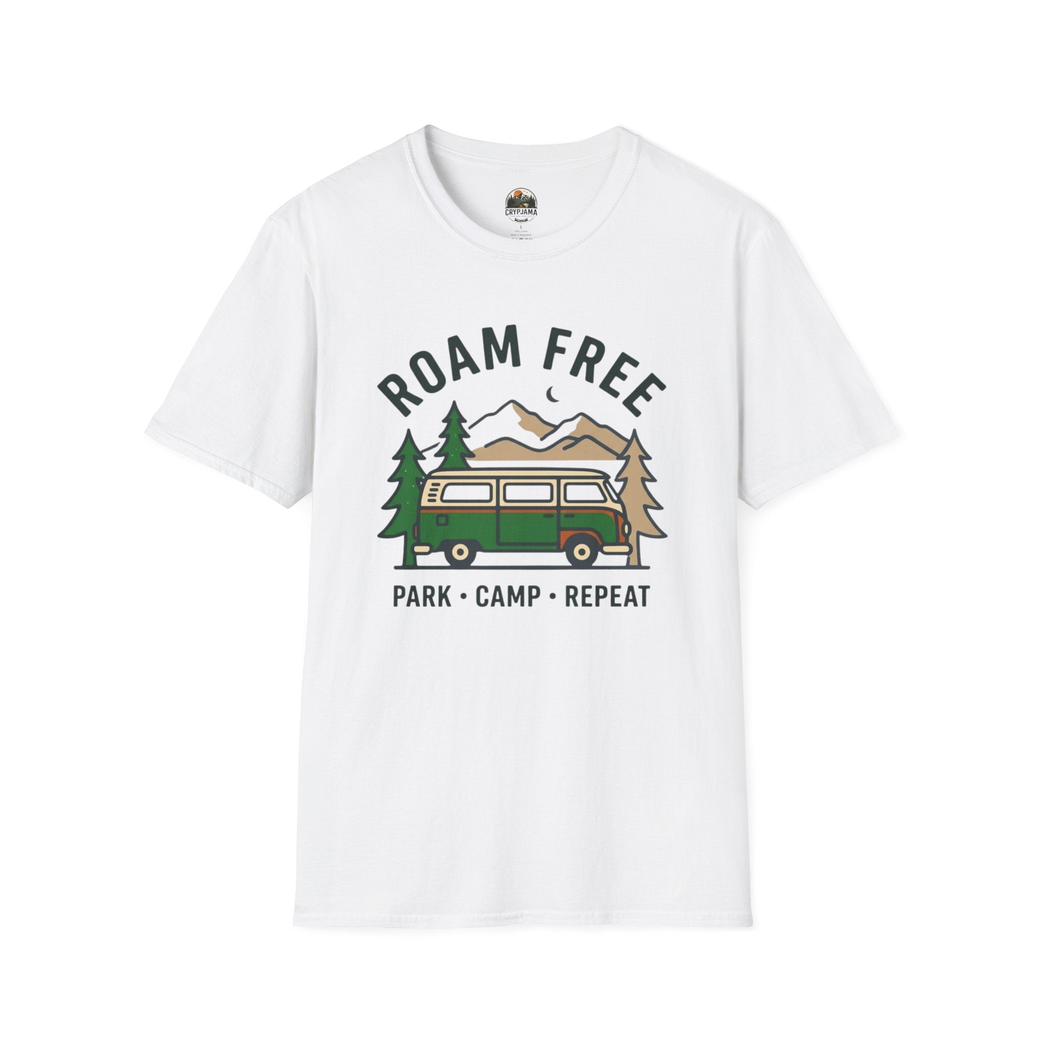 Roam Free Camper Van T-Shirt