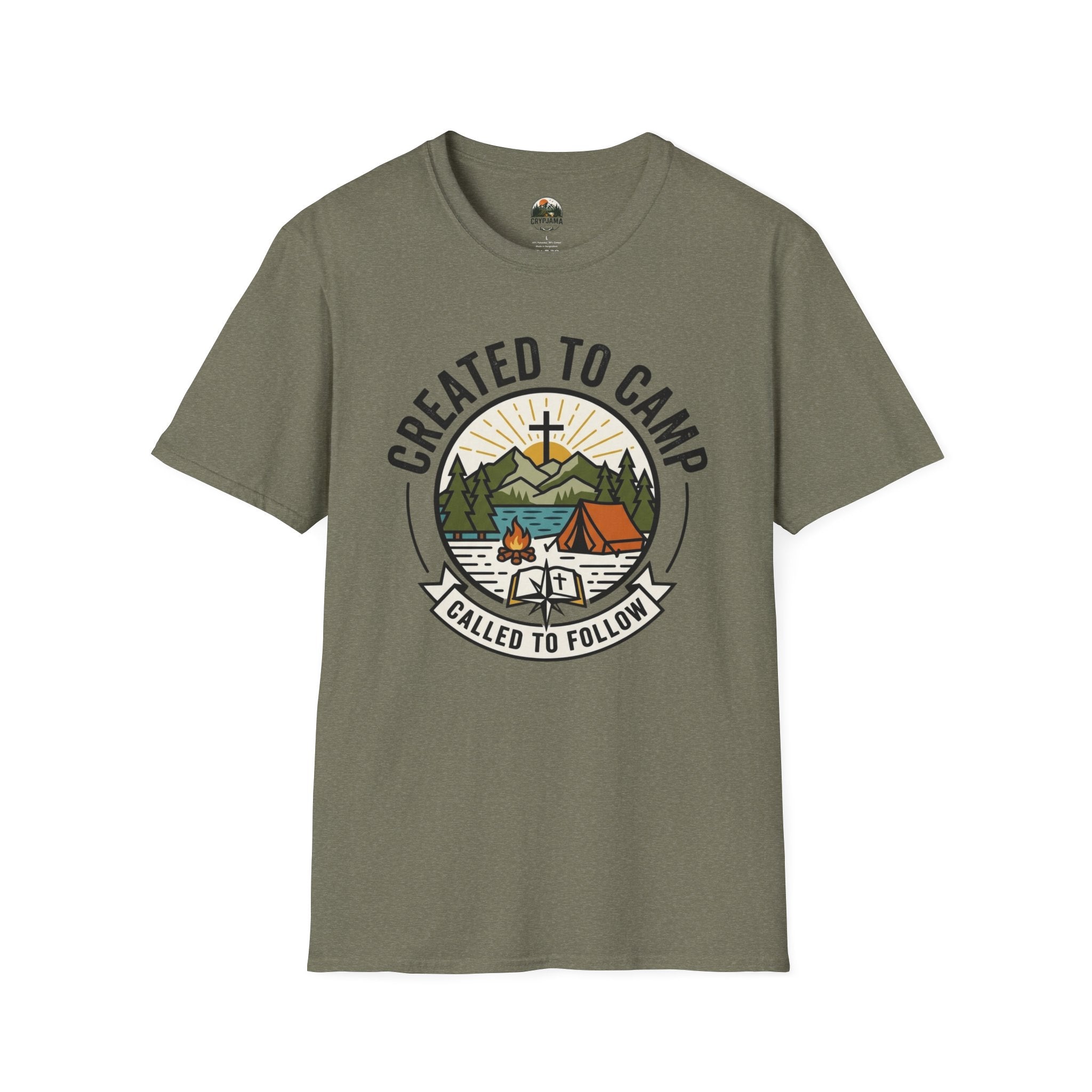 Created to Camp T-Shirt