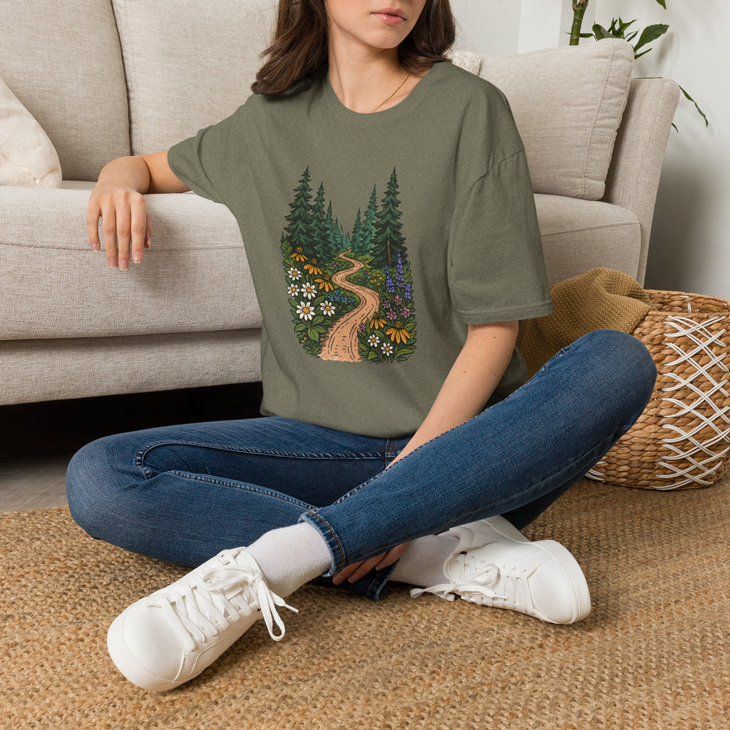 Winding Forest Path T-Shirt
