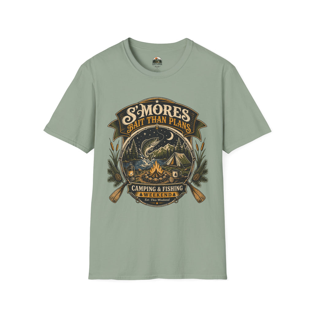 S'mores > Plans Camping T‑Shirt