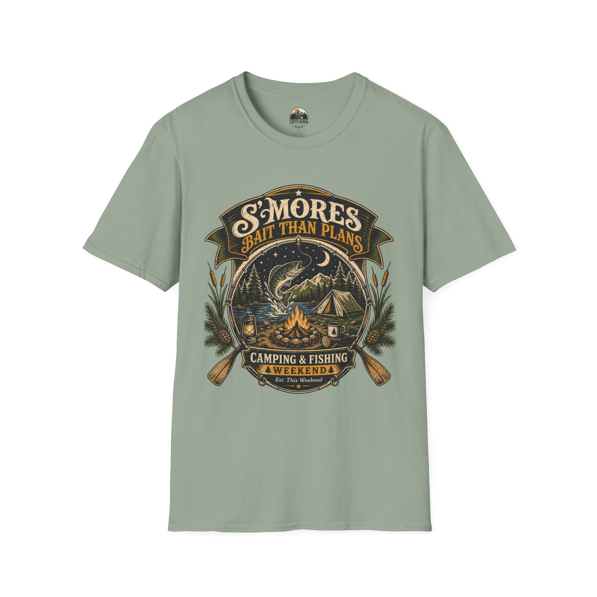S'mores > Plans Camping T‑Shirt