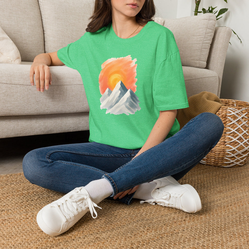Sunrise Over Peaks T-Shirt