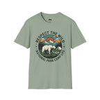 Respect The Wild Bear T-Shirt after 40