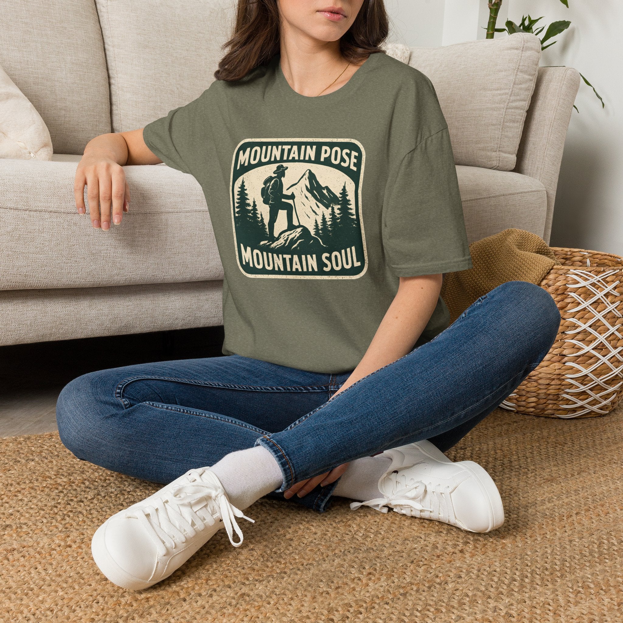 Mountain Hiker Silhouette T-Shirt