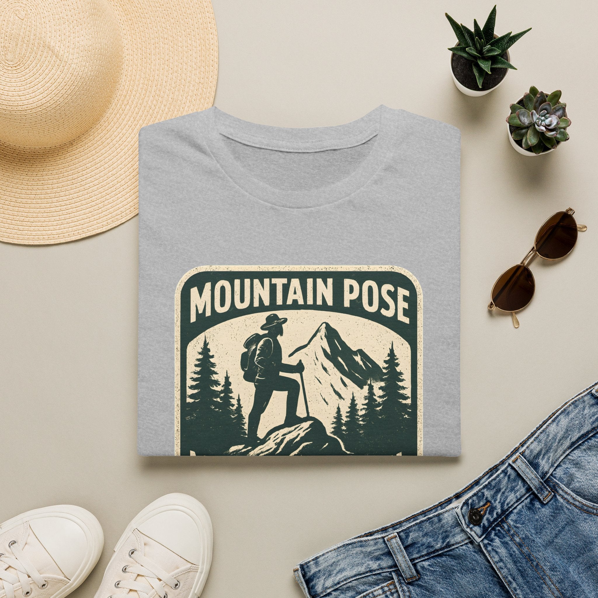 Mountain Hiker Silhouette T-Shirt