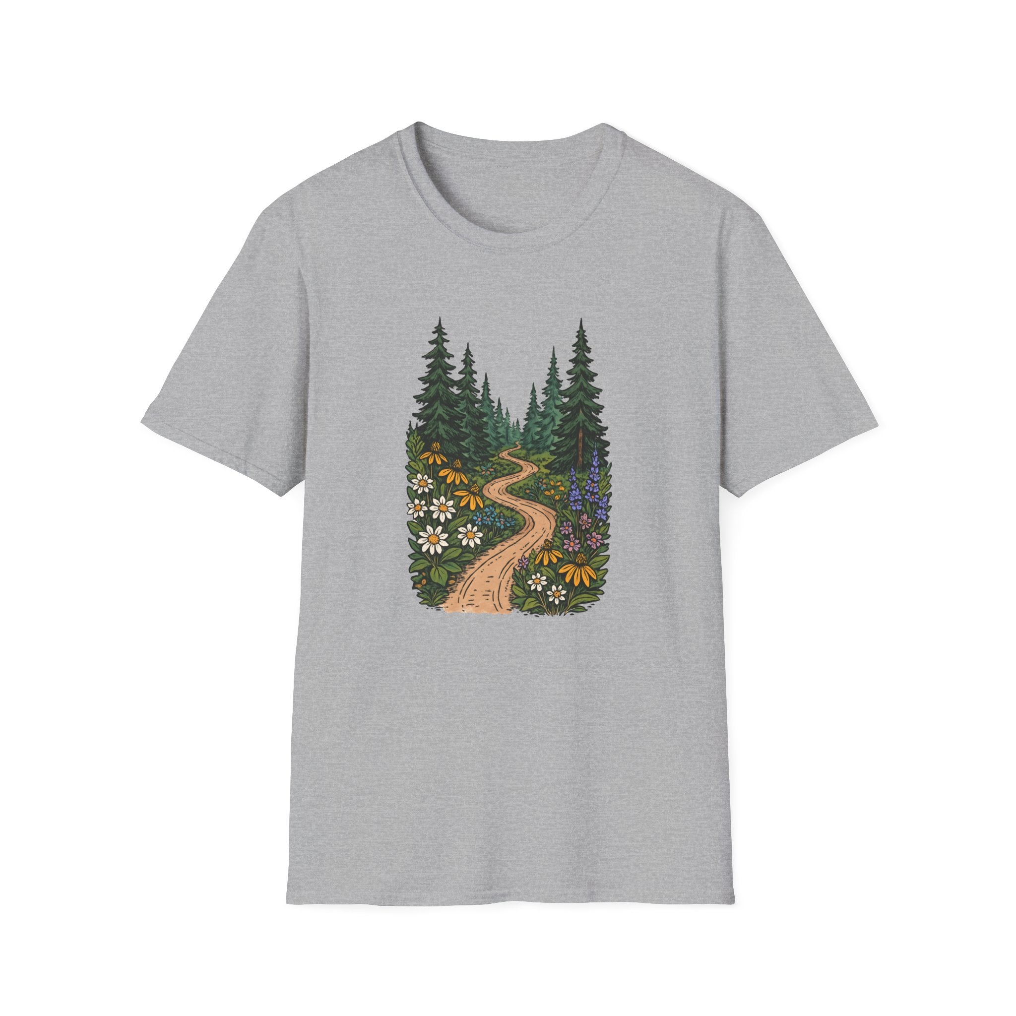 Winding Forest Path T-Shirt