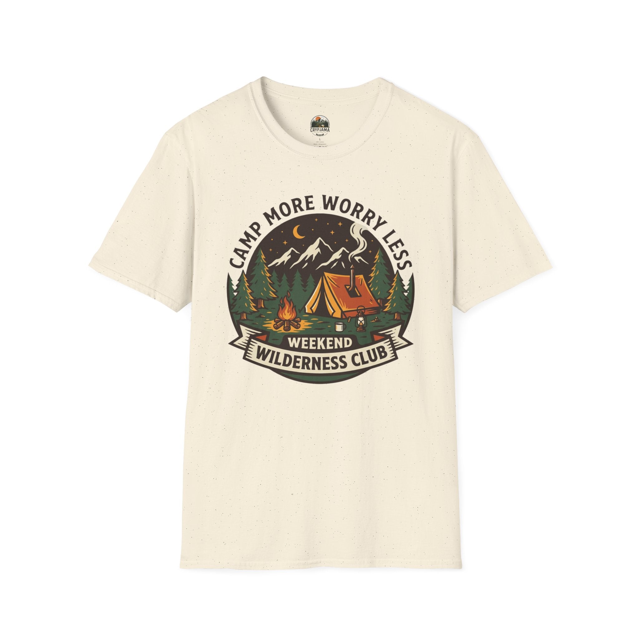 Camp More Worry Less T-Shirt