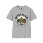 Created to Camp T-Shirt — Christian Camping Graphic Tee ("Called to Follow")
