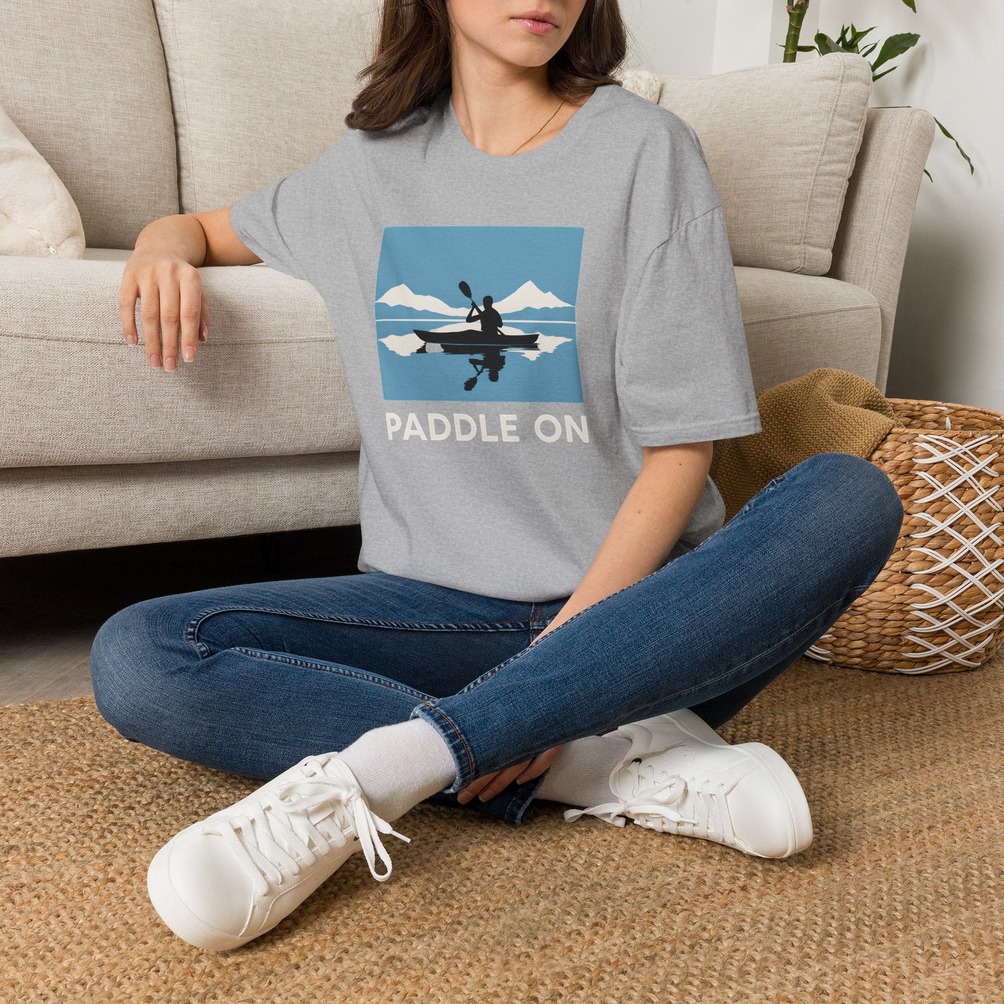 Kayaking on calm water T-Shirt