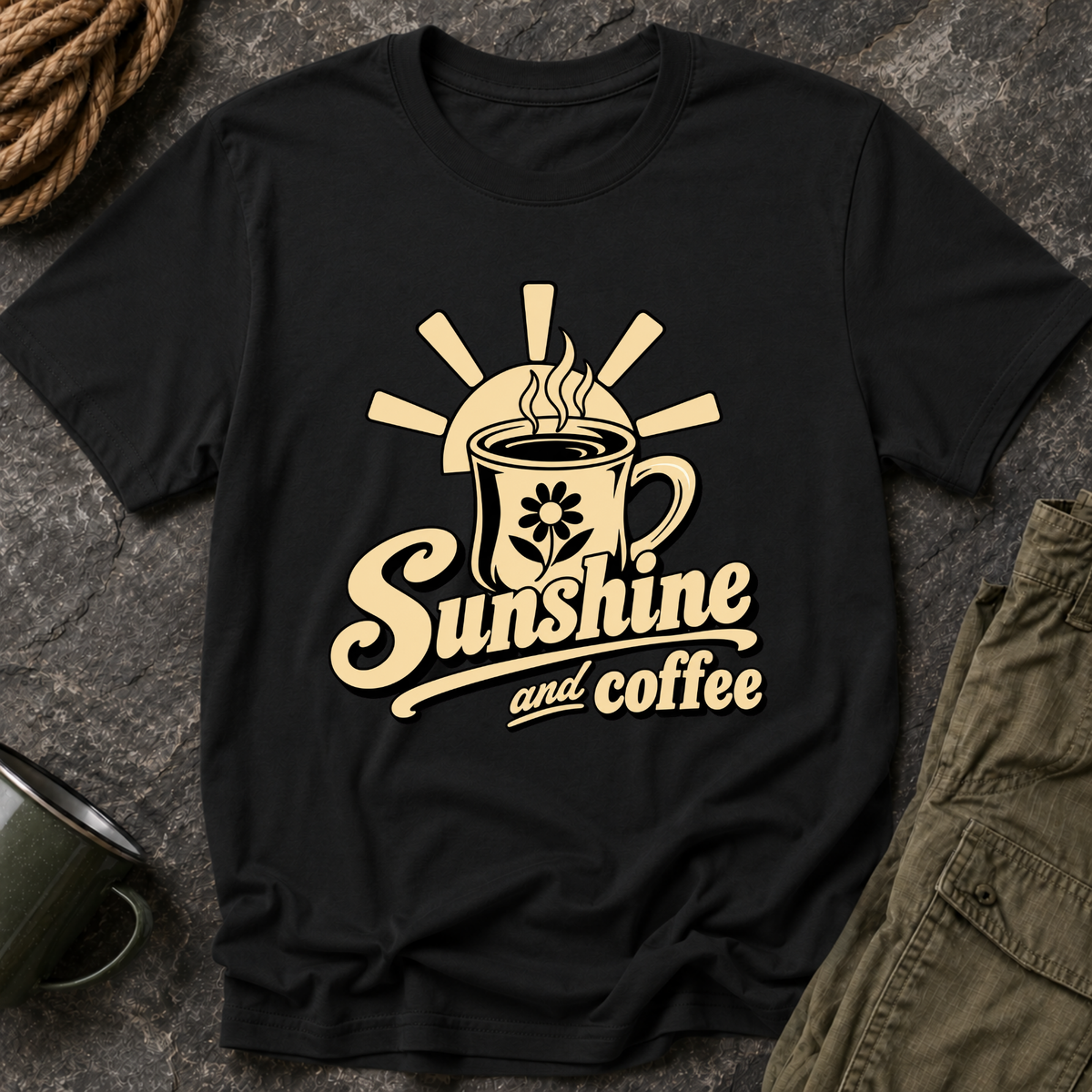 Sunshine and Coffee T-Shirt