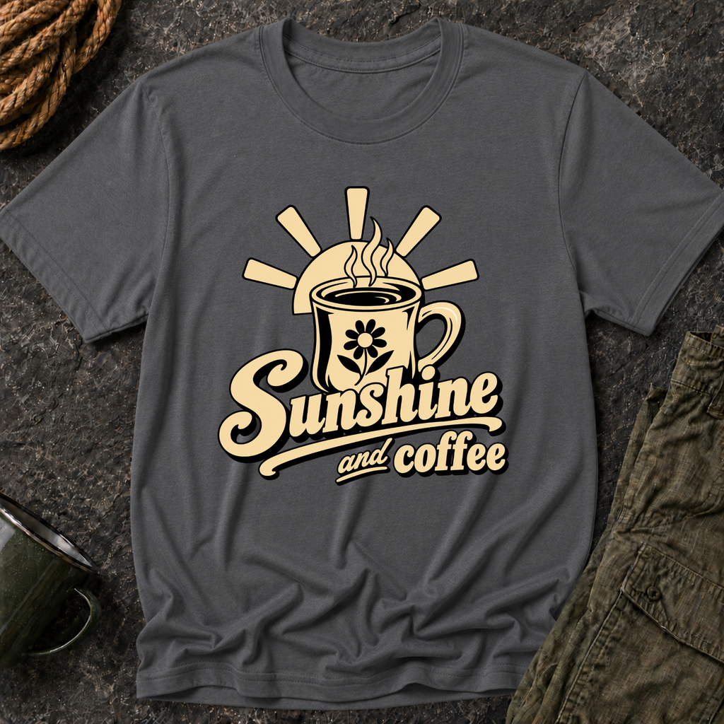 Sunshine and Coffee T-Shirt