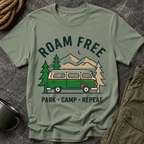 Roam Free Camper Van T-Shirt