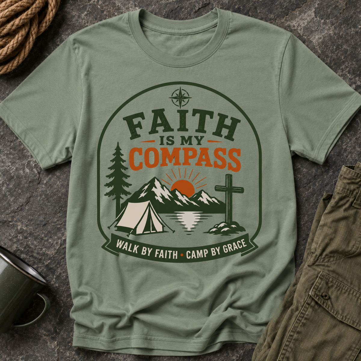 Faith Is My Compass T-Shirt