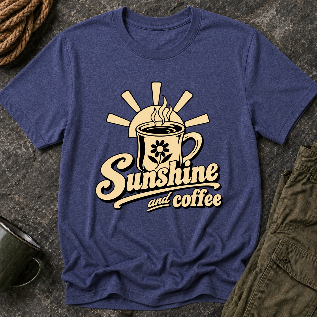 Sunshine and Coffee T-Shirt
