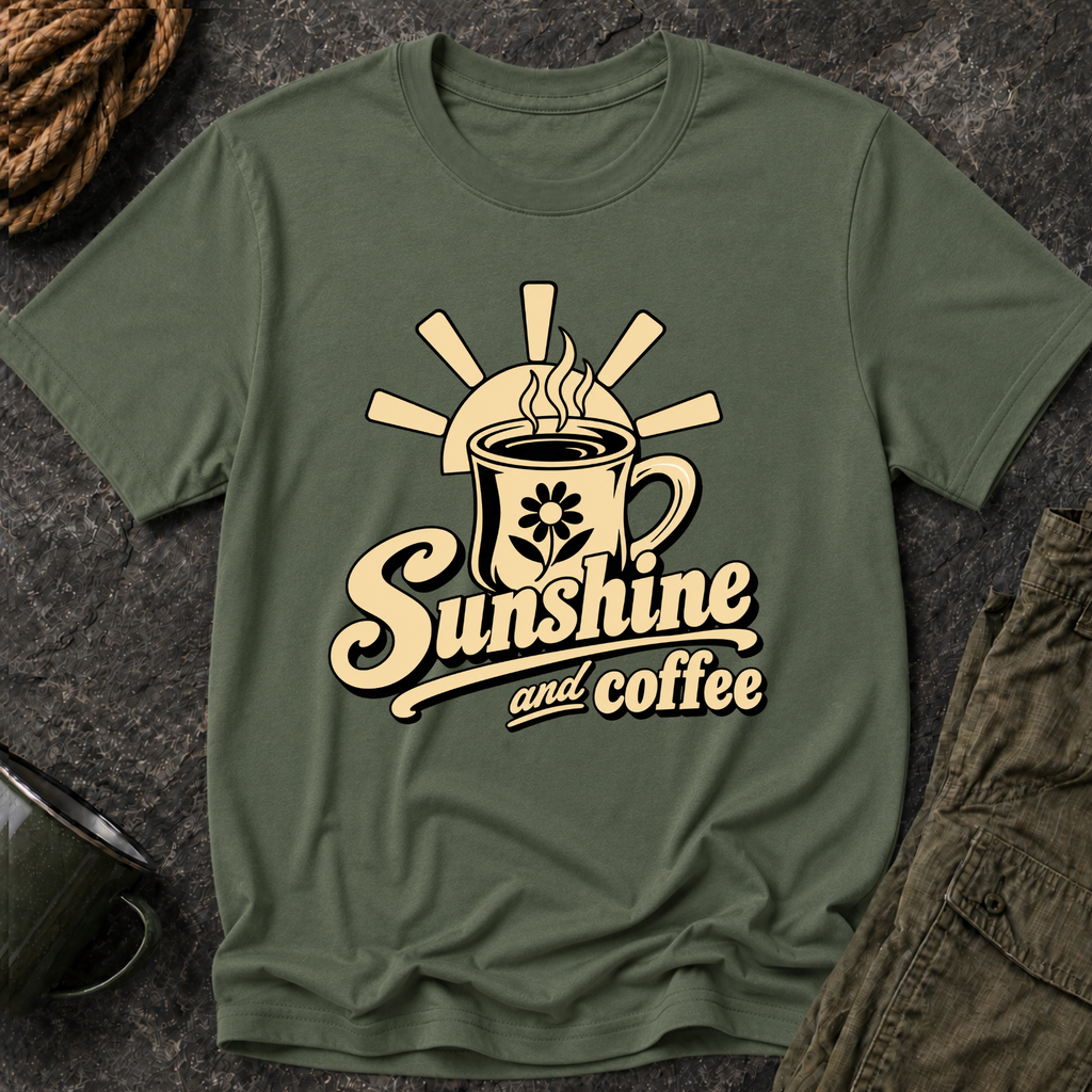 Sunshine and Coffee T-Shirt