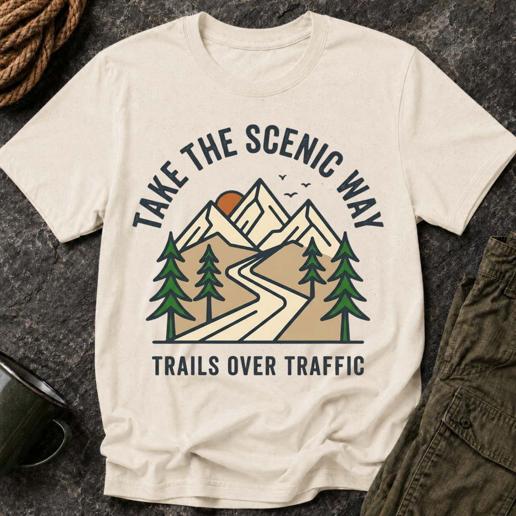 Take the Scenic Way Tee