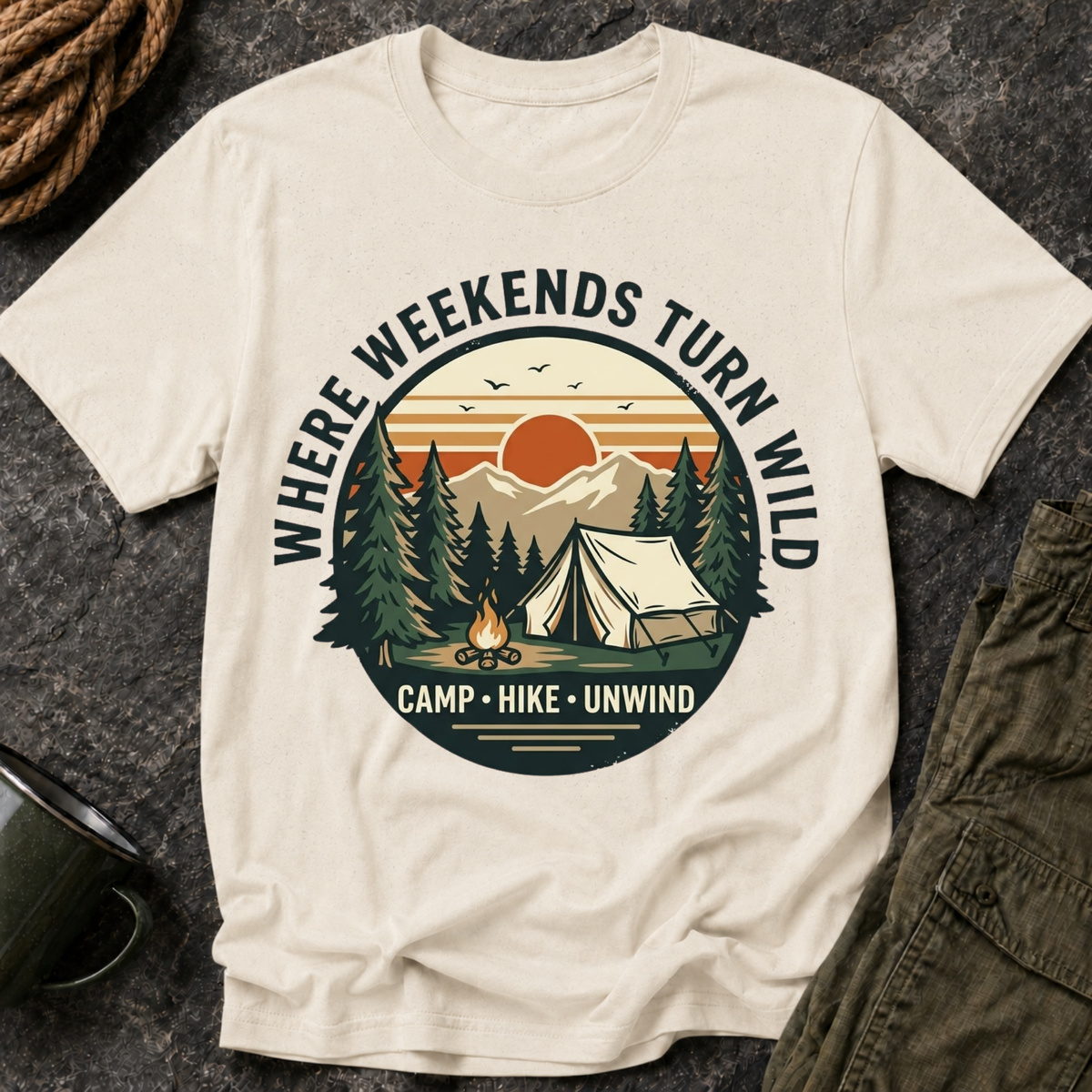Weekend Camping T-Shirt