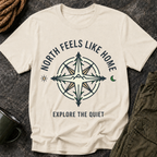 North Feels Like Home Compass T-Shirt