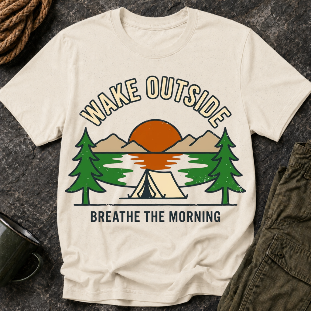 Wake Outside T‑Shirt