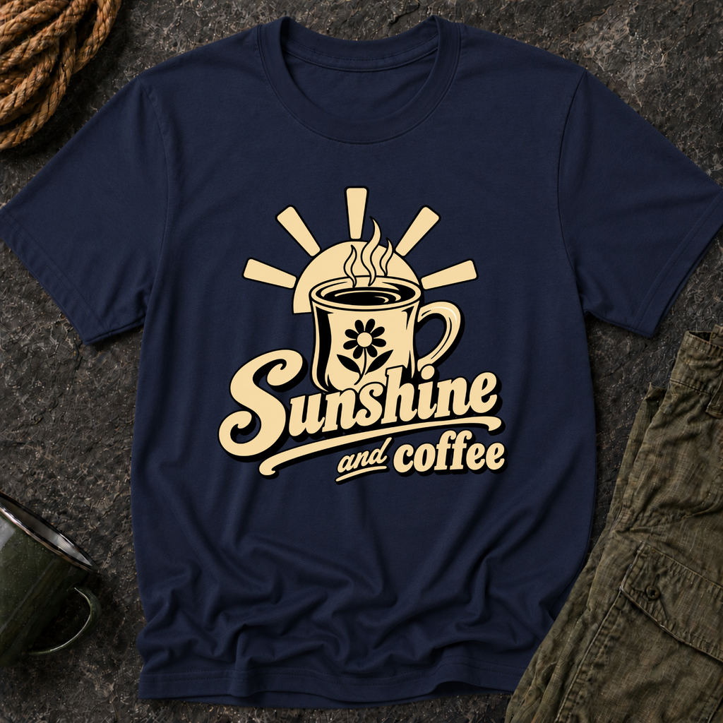 Sunshine and Coffee T-Shirt