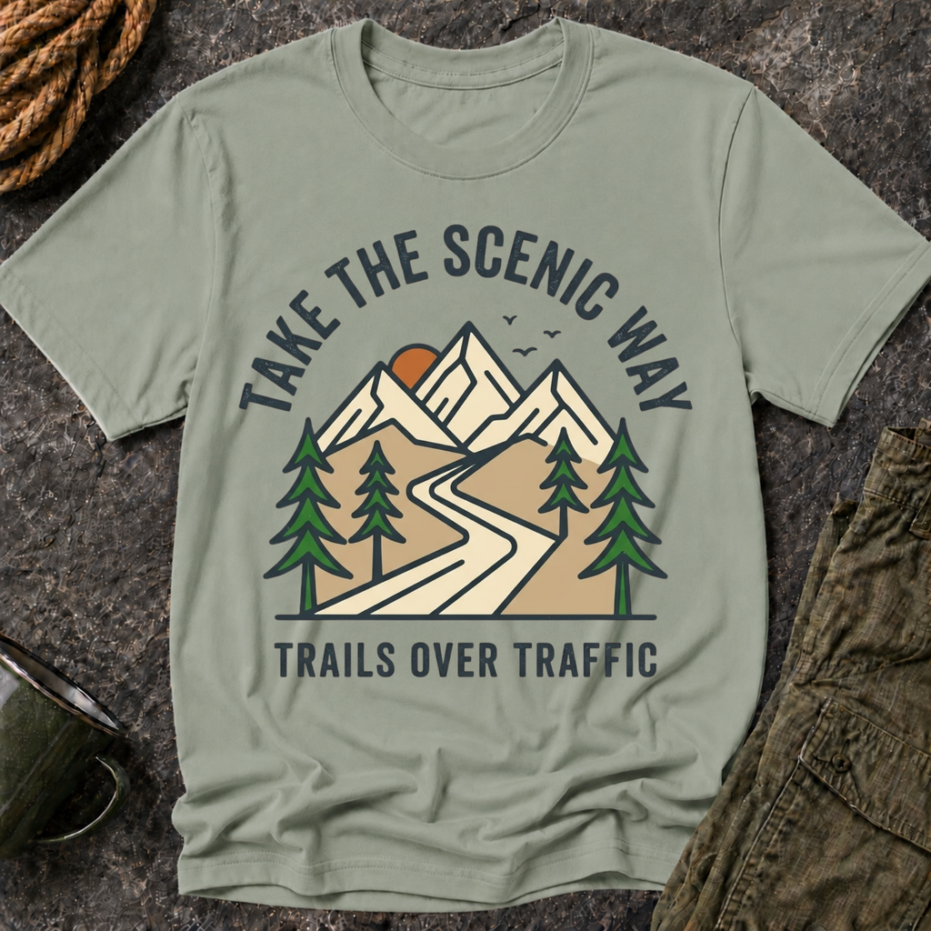 Take the Scenic Way Tee